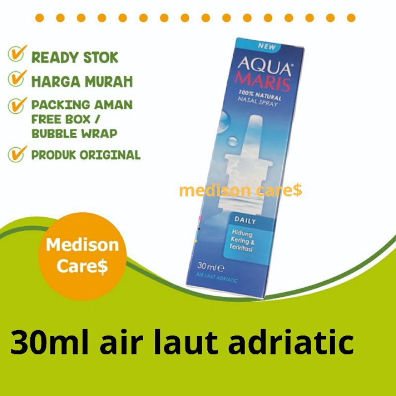 aqua maris nasal spray air laut | 30ml