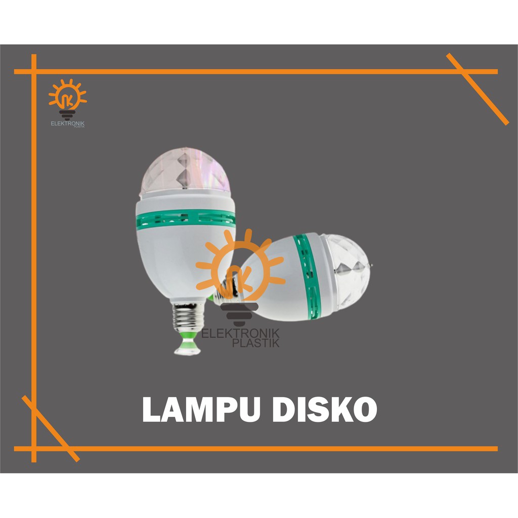 Lampu Disco - Full Colour Rotating Lamp GSE G8888