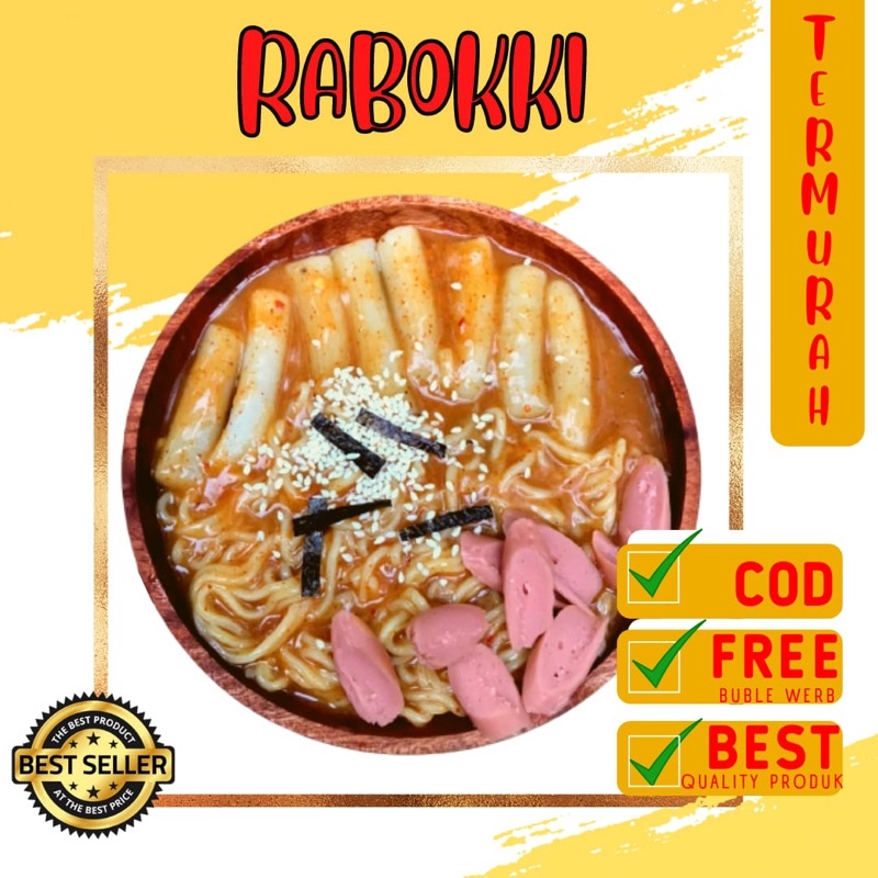 

Rabokki instan ekonomis murah lengkap