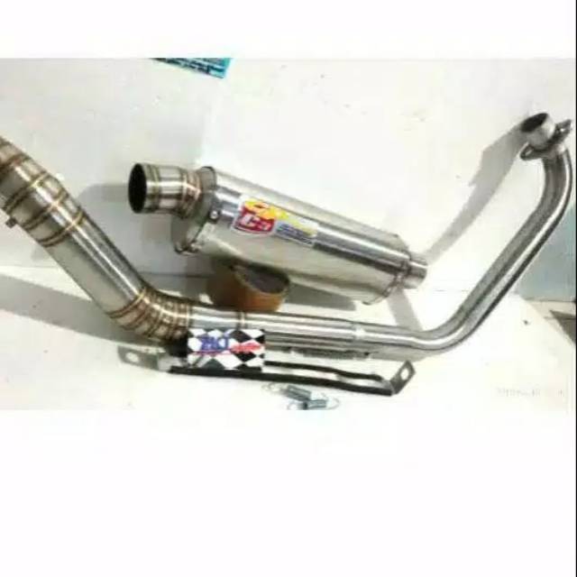 Knalpot racing cld c3 R15 NEW/OLD.TIGER MGPRO SCORPIO BYSON FU VIXION DLL