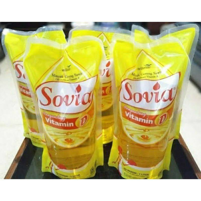 

minyak goreng refill sovia 1L