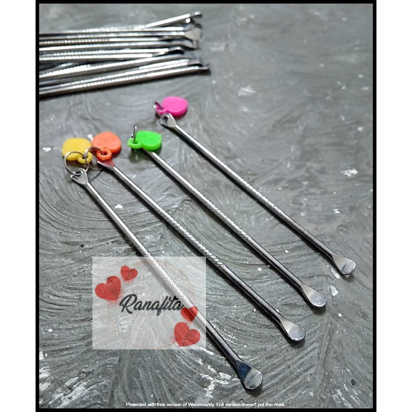 Korek kuping stainless stell / korek kuping besi