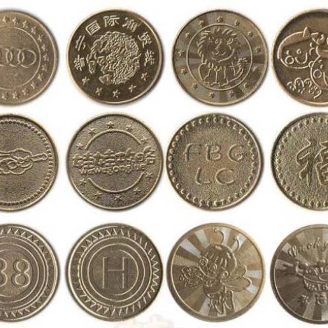 Koin game arcade 25mm