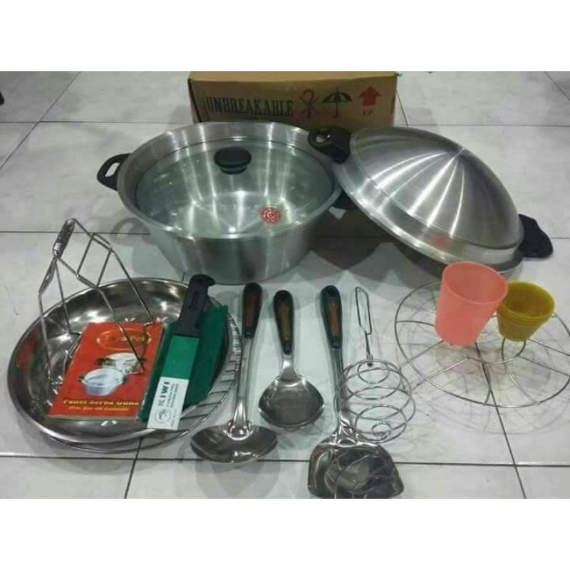 PANCI SERBAGUNA TOYOPOT TUTUP CEKUNG + KACA