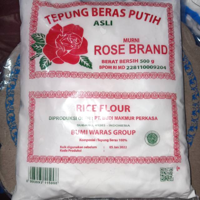 

Tepung Beras Putih Rose Brand