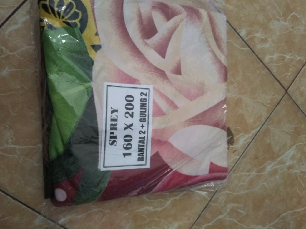Nomer 2 (uk. 160x200) Sprei / Seprai / Bed Cover Murah Harga Grosir