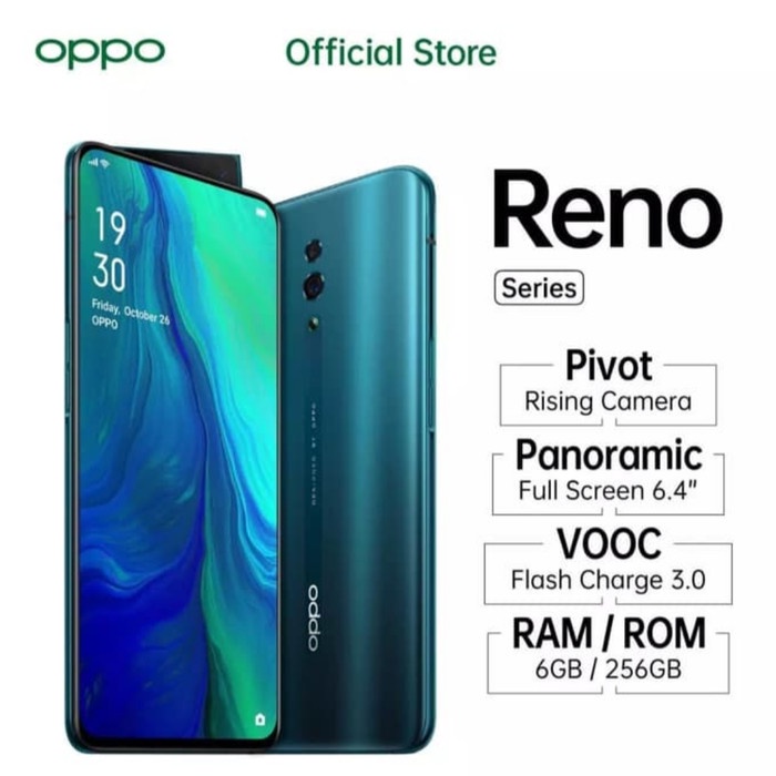 OPPO RENO 6/256 GB - GARANSI RESMI OPPO INDONESIA SETAHUN
