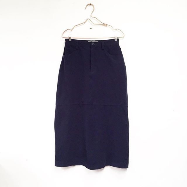 Issey miyake skirt navy