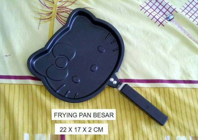 Wajan Hello Kitty / Alat Masak Hello Kitty ( Teflon )