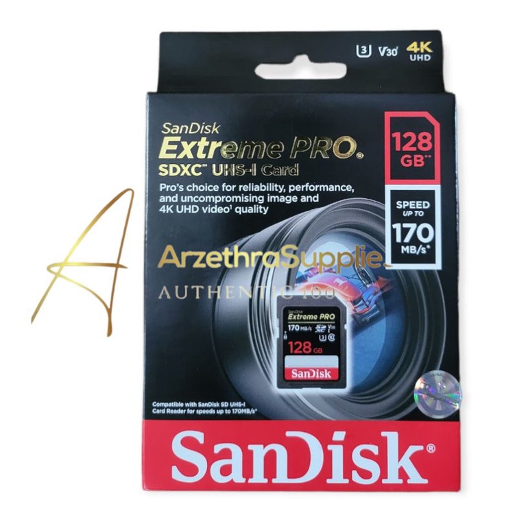 Sandisk SDXC EXTREME PRO (XXY) 128GB