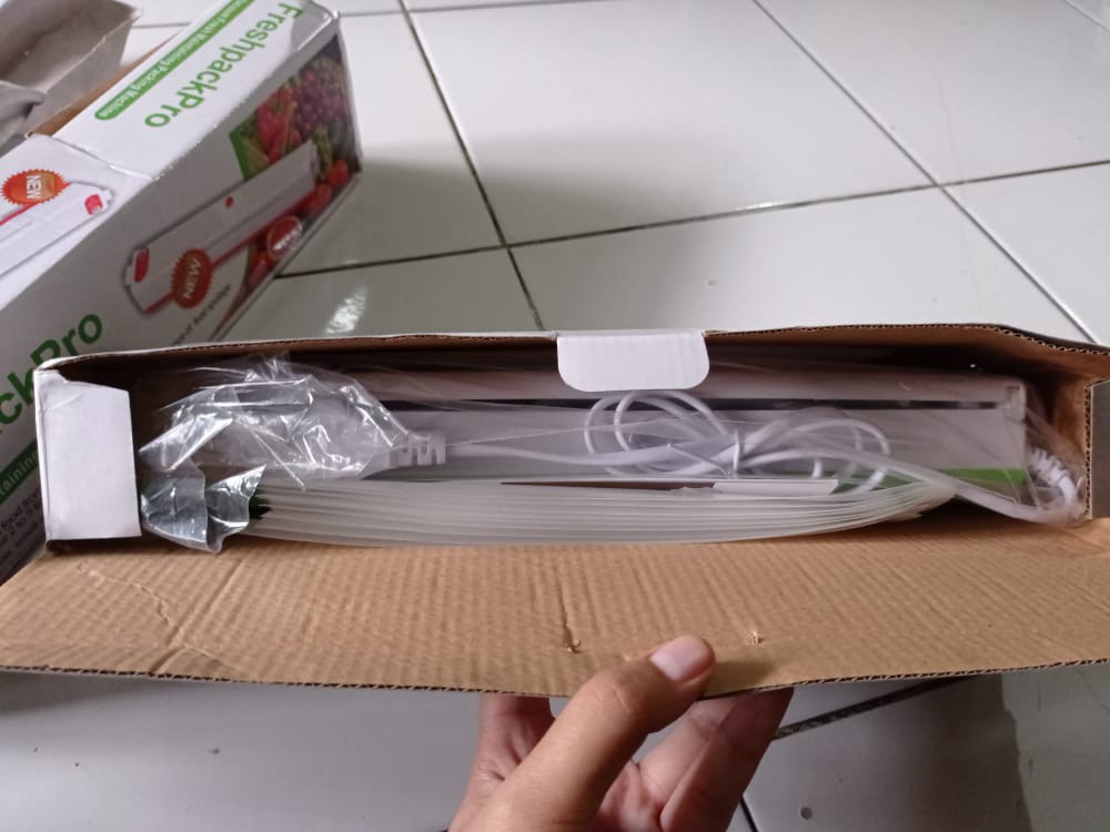 Alat Pengemas Makanan Vacuum Sealer Freshpack Pro