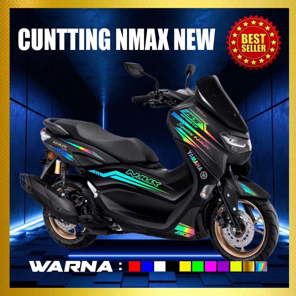 STICKER YAMAHA NMAX NEW CUTTING YAMAHA NMAX BARU