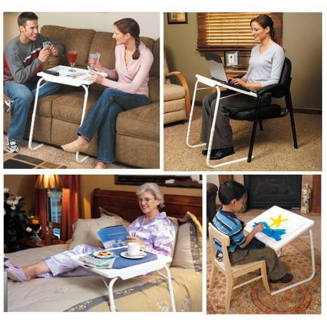 Meja lipat portable table mate