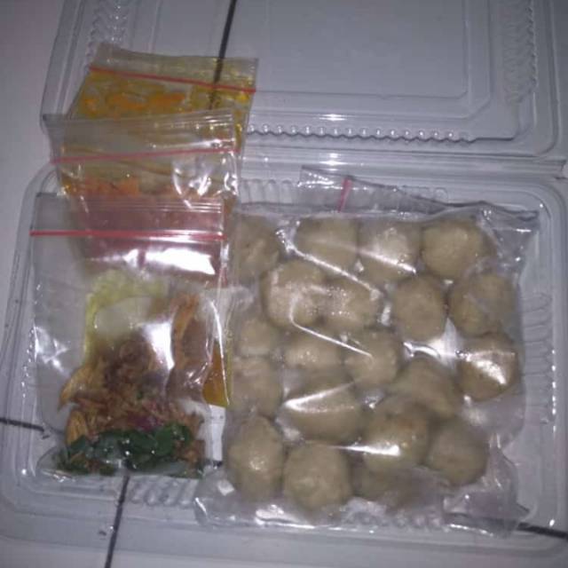 

Bakso pentol homemade