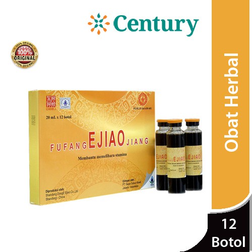 Fu Fang Ejiao Jiang @20ml 12 Botol/Fufang/Fu Fang/Fufang Ejiao Jiang Original/Demam Berdarah