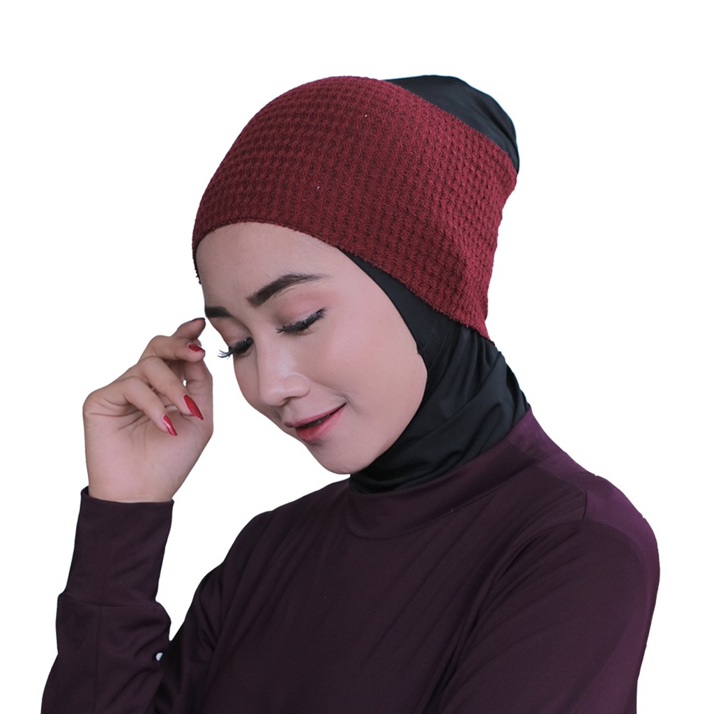 TERLARIS..COD!! CIPUT Rajut AYRA 1 Warna | Bandana Rajut Inner Termurah | Dalaman Jilbab Nafisa