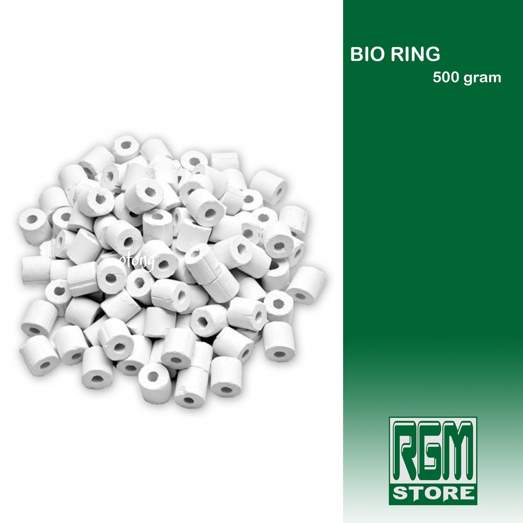 Bioring bio ring ceramic filter aquarium aquascape murah