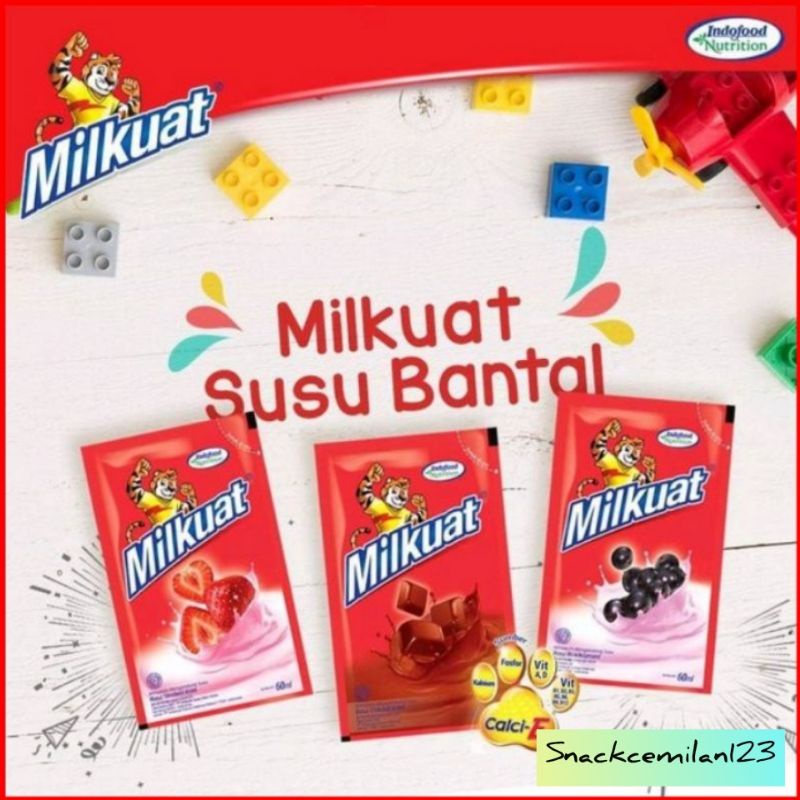 MILKUAT SUSU UHT COKLAT STRAWBERRY / MILKUAT SUSU BANTAL