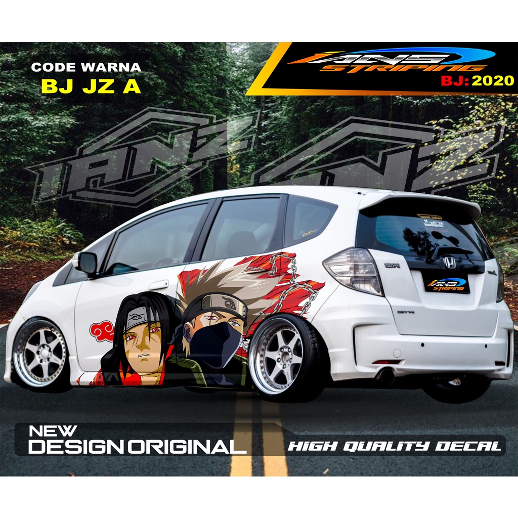 TERBARU STICKER MOBIL HONDA JAZZ MOBILIO AGYA AYLA / STIKER VARIASI BODY SAMPING MOBIL AYLA / STIKER MOBIL TERMURAH / VARIASI STIKER MOBIL TERBARU / STIKER MOBIL