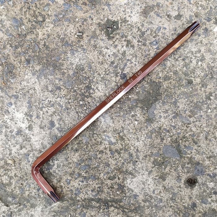 Kunci L Hexkey Bintang Sherlock Star S2 (Heavy Duty) Uk. T40 (1Pcs)