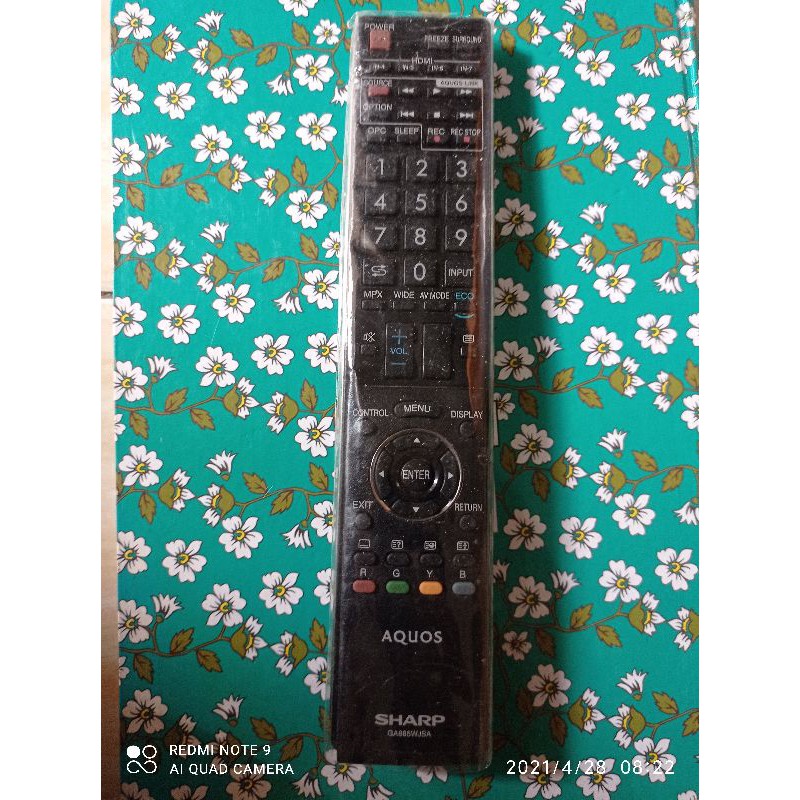 REMOTE SHARP LCD AQUOS