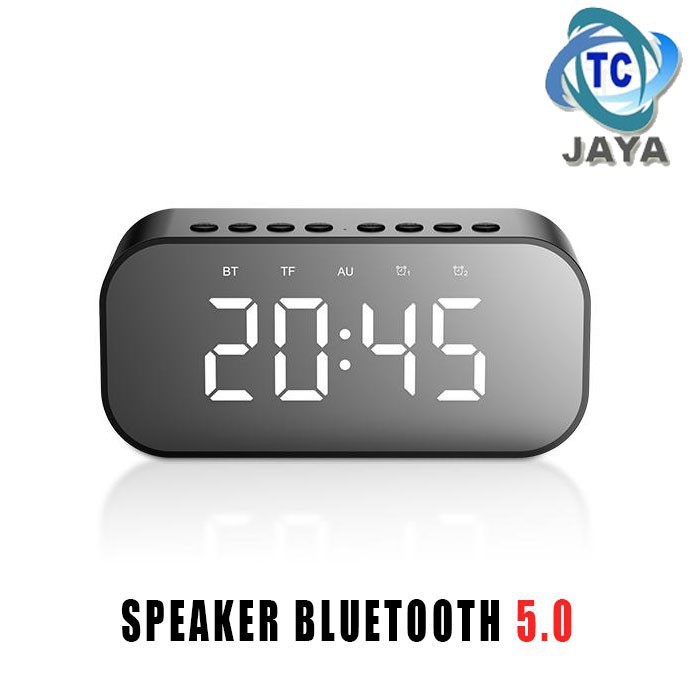 ACOME A5 SPEAKER BLUETOOTH 5.0 Jam Alarm LED Display Ultra Bass