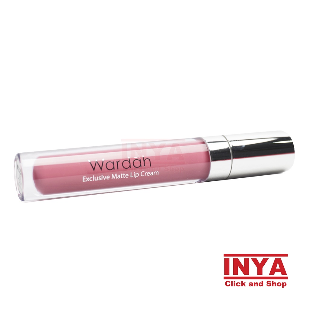 WARDAH EXCLUSIVE MATTE LIP CREAM 04 PINK ME 4gr