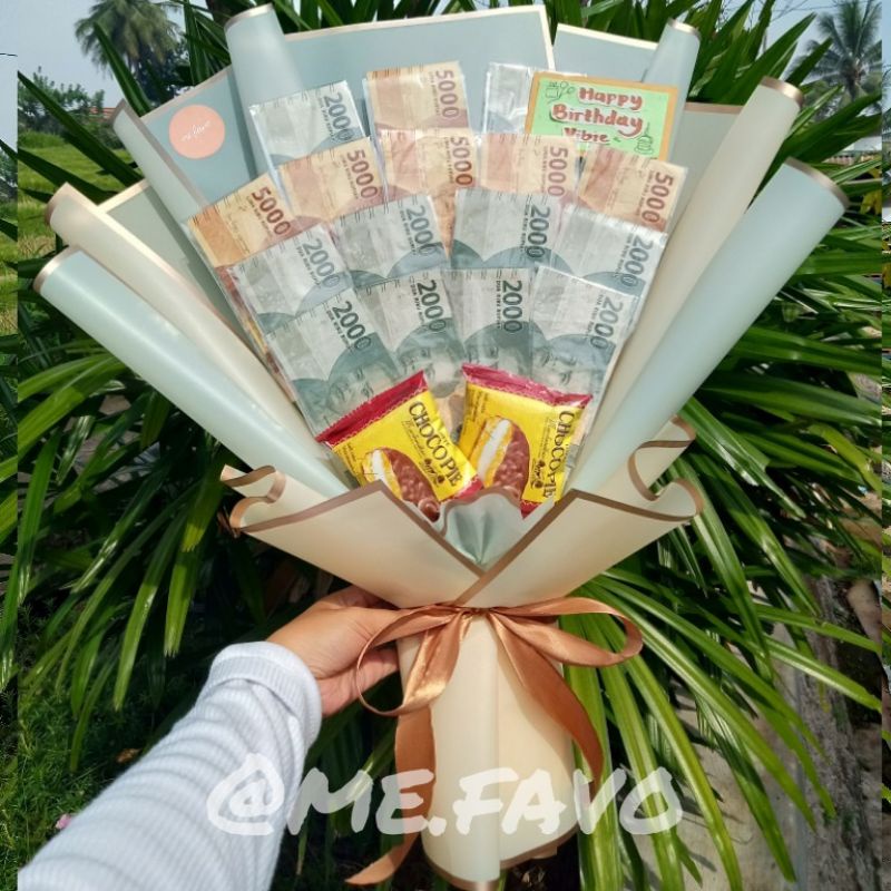 Buket uang murah | buket uang 50 ribu