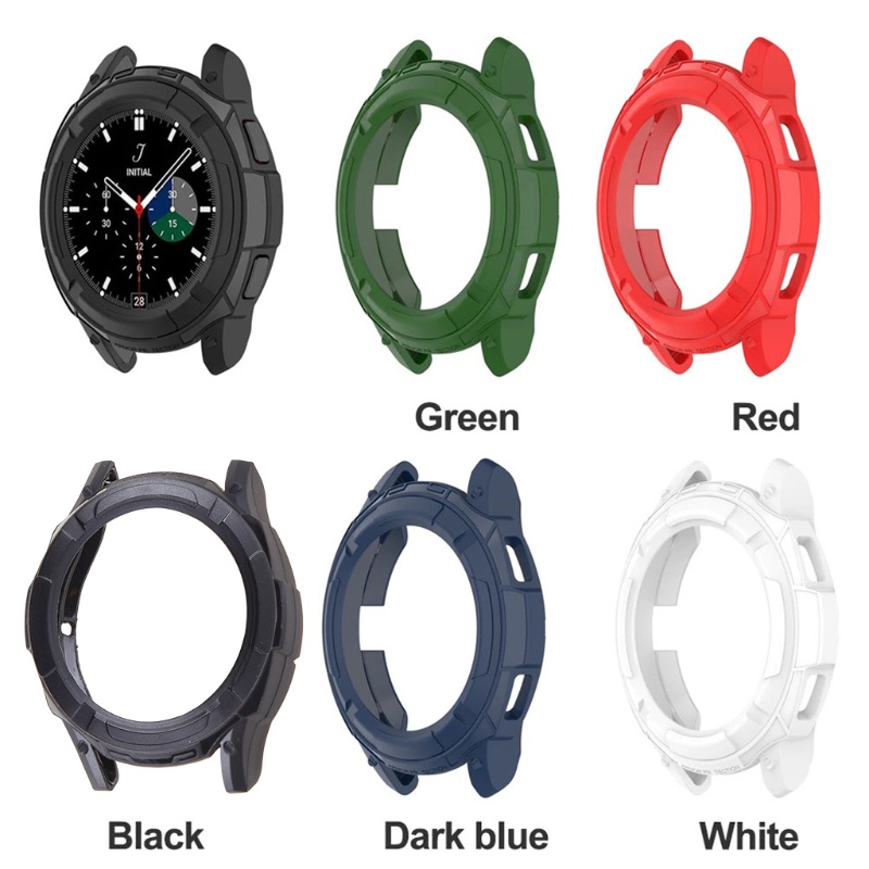 Cre Bumper Case Smartwatch Samsung Galaxy Watch 4 Classic 42mm 46mm Bahan Tpu