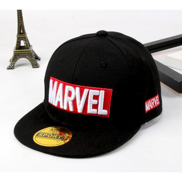 Topi Snapback Anak Motif Marvel usia 3 - 12 tahun