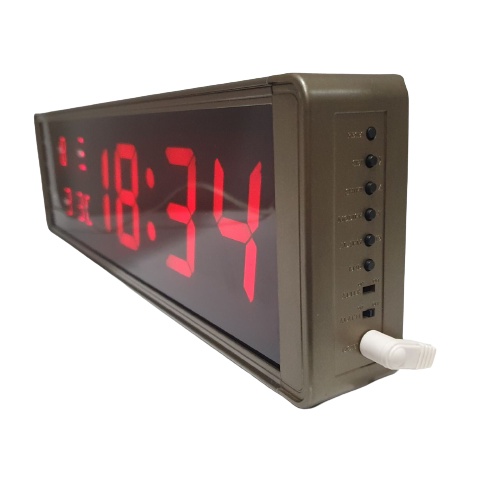 Jam Digital LED Besar Kalender Temperature Alarm Meja Dinding Clock ZXTL-13L