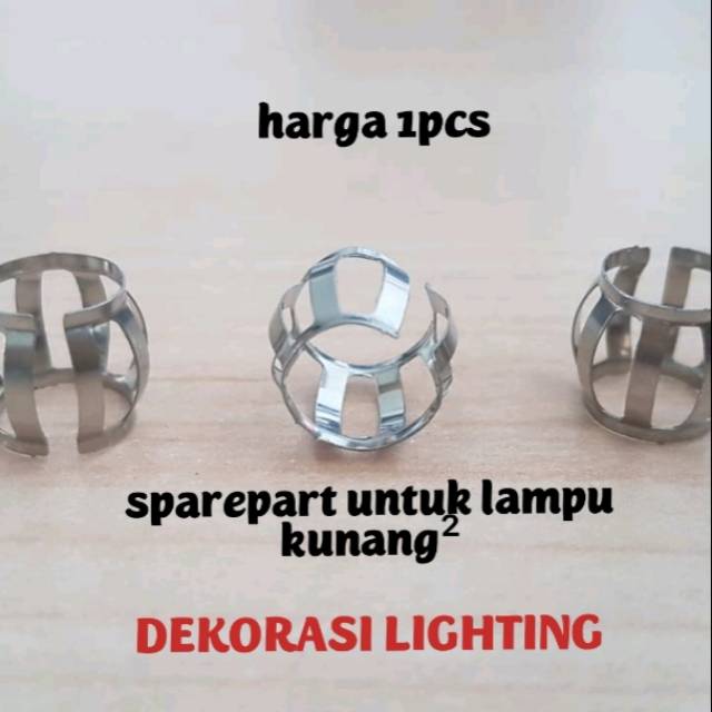 Sparepart klip kawat untuk lampu gantung kunang kunang firefly