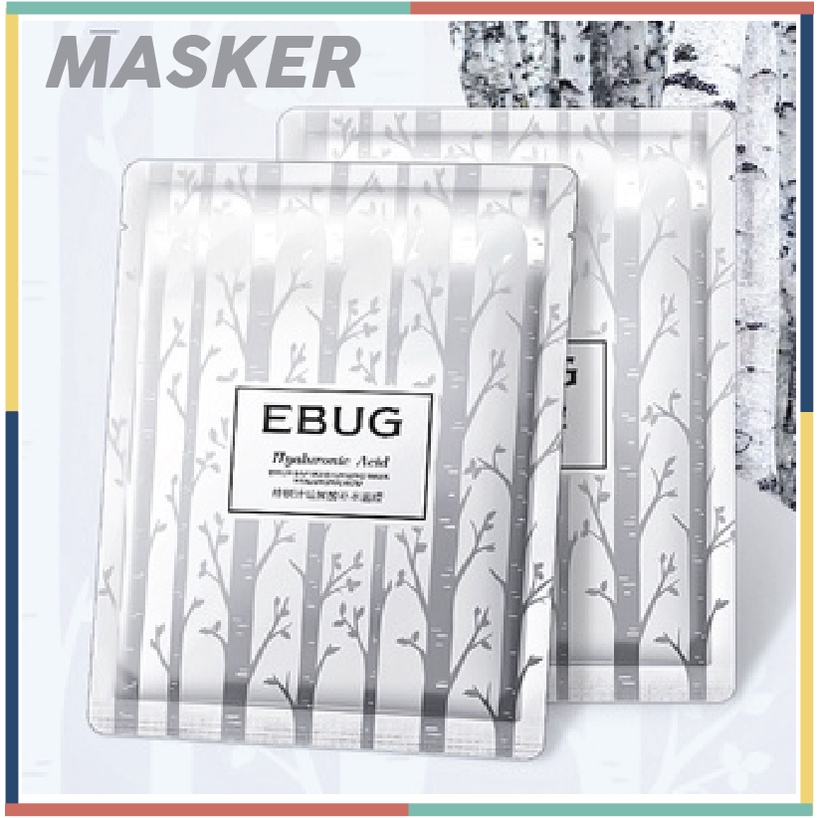 EBUG Sheet Mask Hyaluronic Moisturize Masker Wajah BQ039