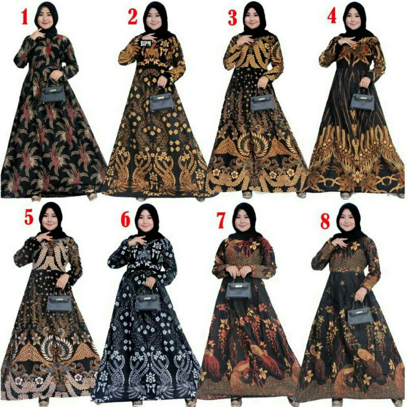 Gamis Batik exlusive Gamis Batik Modern
