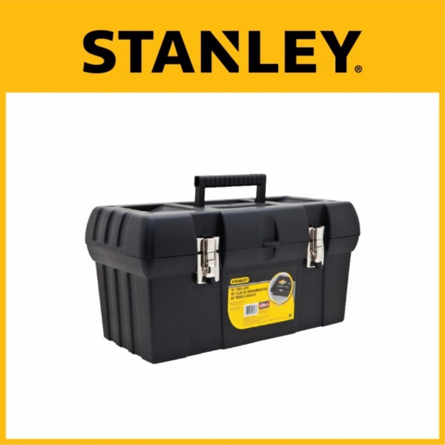 STANLEY STST24113 -KOTAK PERKAKAS 24" / 24” TOOLBOX WITH METAL LATCHES