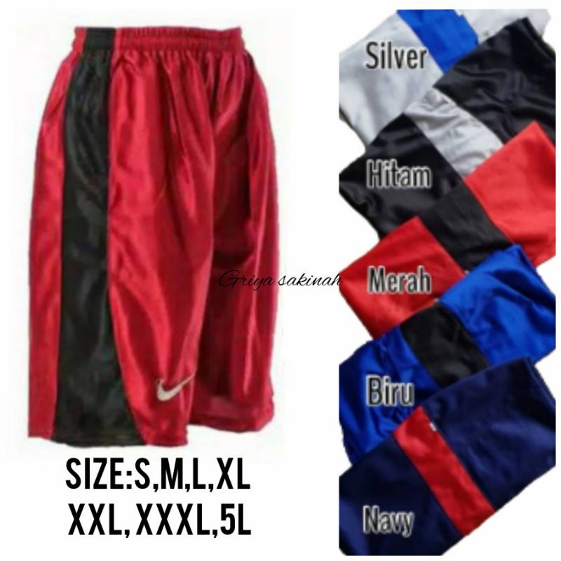 Celana Kolor Pria Pendek Sport Olahraga Bola Basket Futsal Bola Jogging Harian Grosir Paragon