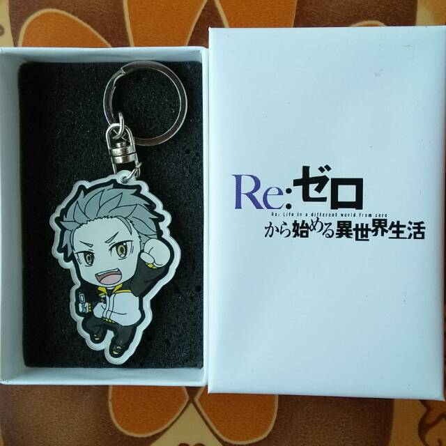 Gantungan kunci Anime Re Zero Karakter Subaru natsuki