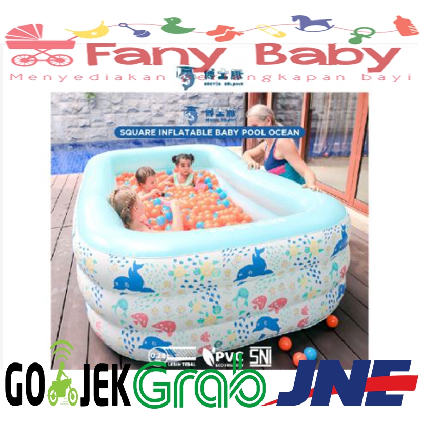 Inflatable Swim Pool Doctor Dolphin Size [ 135 x 100 x 60cm ]