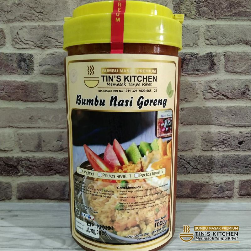 

Bumbu Nasi Goreng Tin's Kitchen Kemasan Horeka 1kg