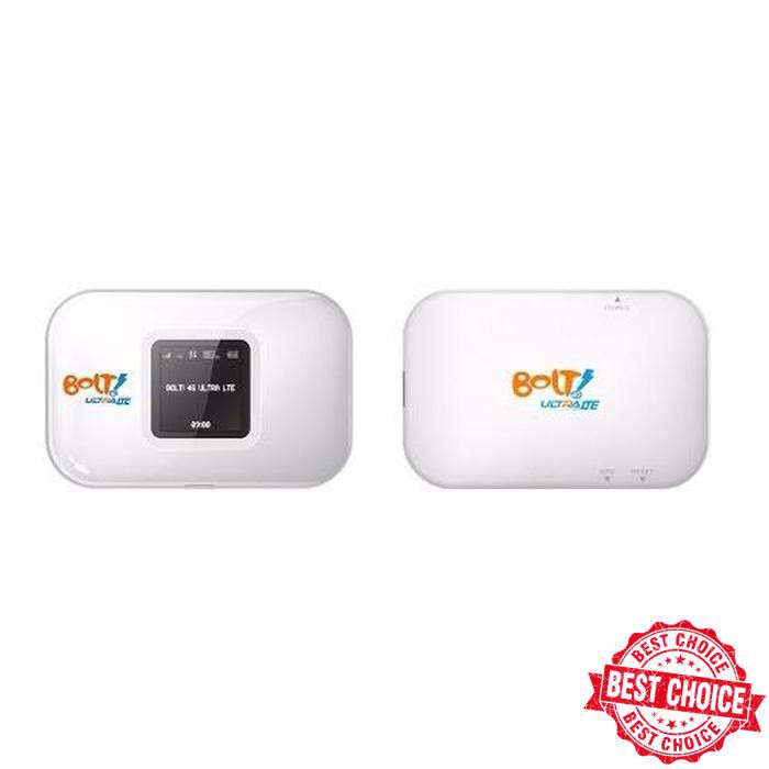 PROMO HARGA TERMURAH Modem Bolt Wifi 4G LTE Aquila Slim - Putih + Bonus Perdana Kuota 32GB