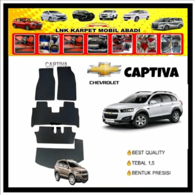 KARPET MOBIL MIE BIHUN CHEVROLET CAPTIVA / AKSESORIS MOBIL CHEVROLET CAPTIVA / INTERIOR MOBIL CAPTIV