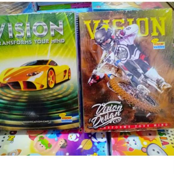 

Best! 940gr 1pak buku tulis vision isi 38 lembar