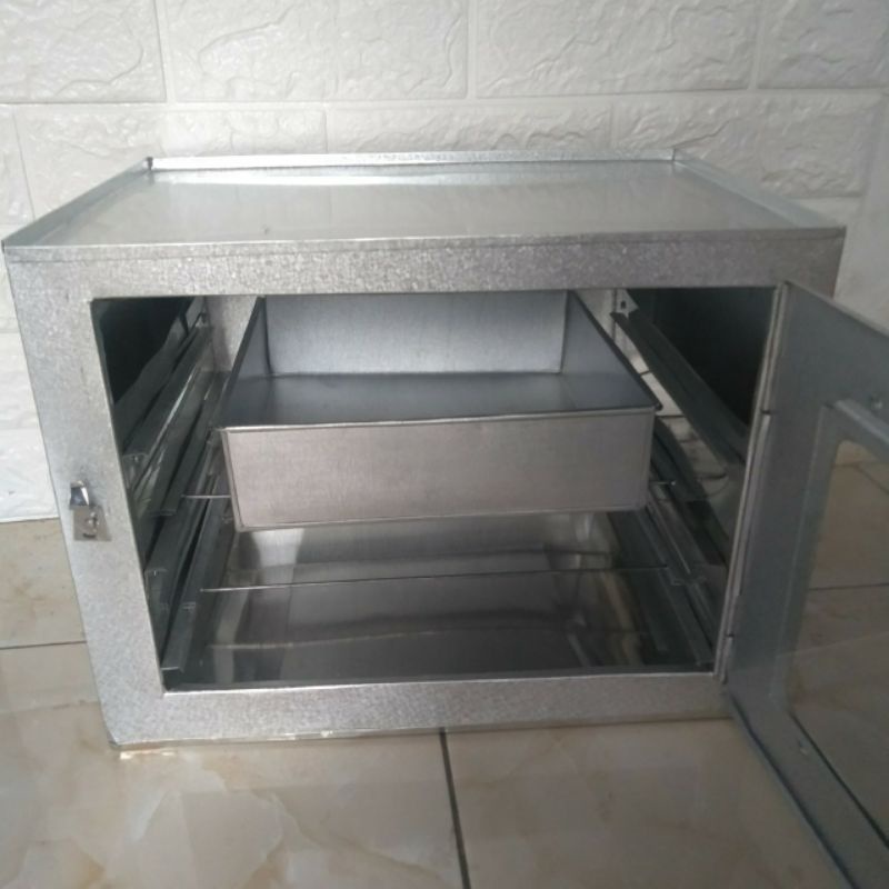 Oven Tangkring 3 Susun/Open kue Kompor Murah Anti Karat Gratis Loyang bolu uk 22 Cm