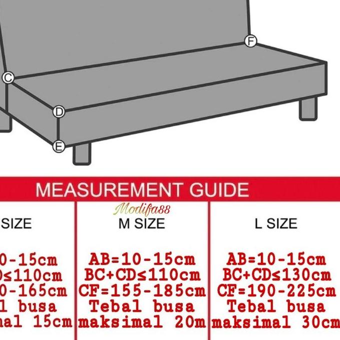Cover sofa bed INFORMA,GOTHAM,IVARO elastis Sarung RUMBAI penutup sofa bed <