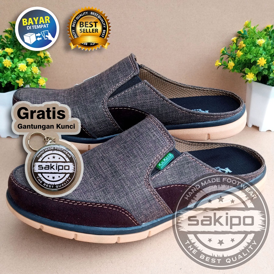 PROMO 9.9 !! SLOP KASUAL PRIA DEWASA SLIP ON 102 MURAH BERKUWALITAS SOL KARET TRENDI NYAMAN DIPAKAI / SEPATU SANTAI PRIA DEWASA / SEPATU KERJA LAPANGAN SOL KARET / SEPATU KERJA KANTORAN / SAKIPO