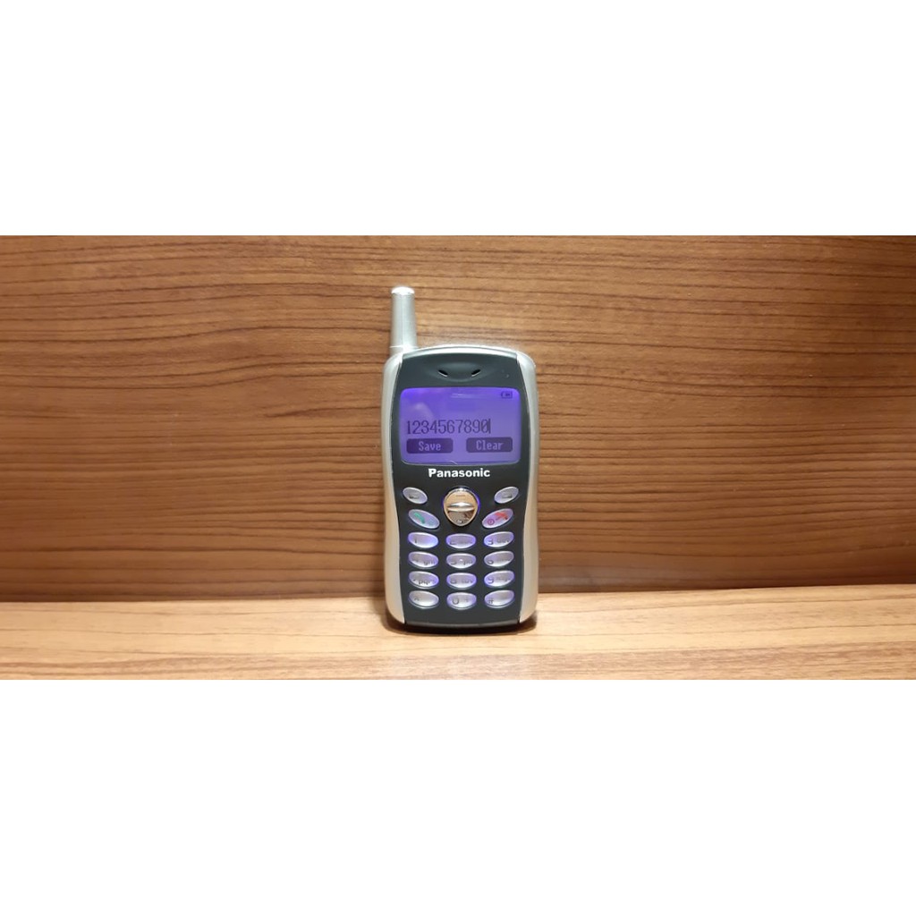 HP Handphone Unik Panasonic GD55 Mulus Kecil Imut Super Langka Antena Jadul Jadoel Bukan GD50 X300