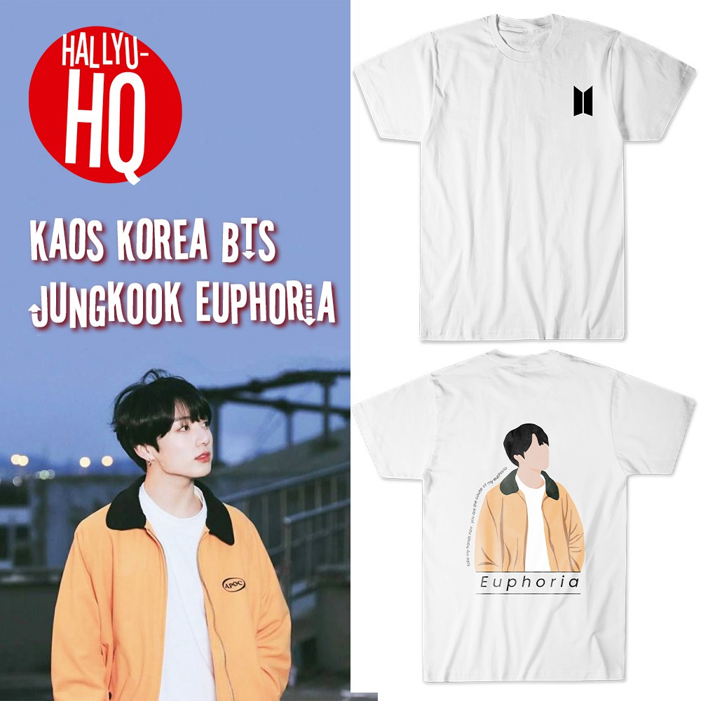 KAOS KOREA JUNGKOOK BTS EUPHORIA BANGTAN BOYS PREMIUM HALLYU-HQ