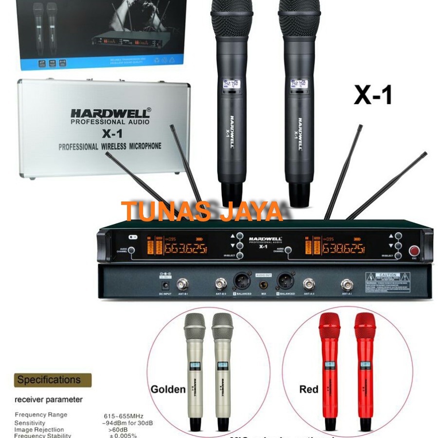 Mic wireless hardwell X1 handle/Mic hardwell X1