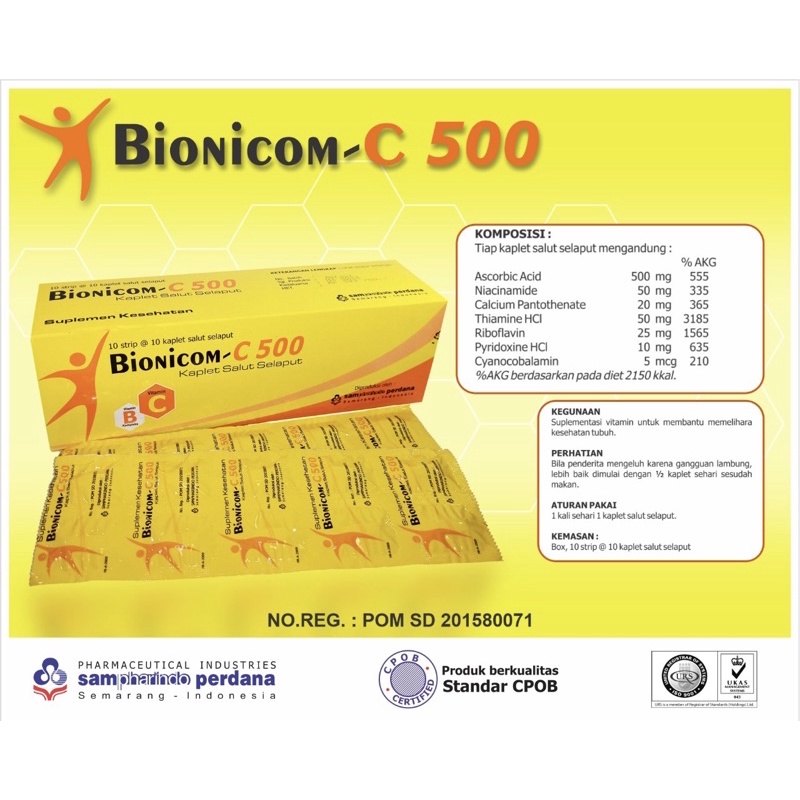 Bionicom C 500mg