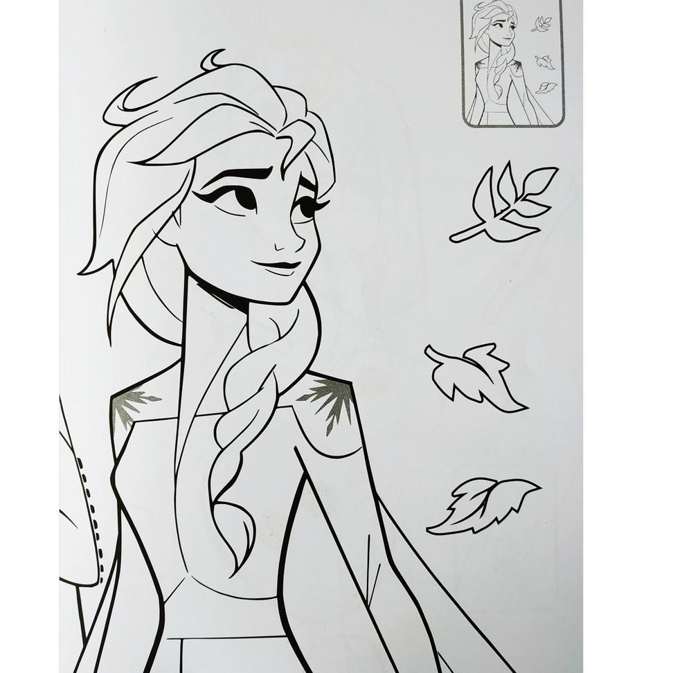 Buku Mewarnai Anak Coloring Book Frozen 2 Ungu Discover The Truth Kode P754 Shopee Indonesia